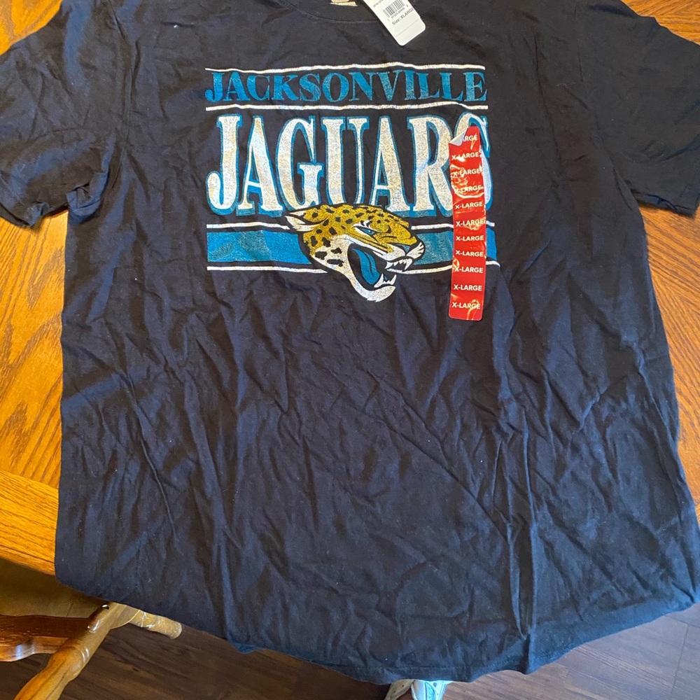 NFL Jacksonville Jaguars Black and Blue Tee